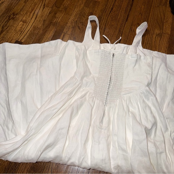 NWOT Reformation Petites Balia Linen Dress | size 4 - Picture 6 of 9